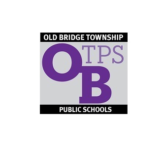 Purple and black logo reading, "Old Bridge Township Public Schools."