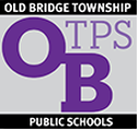 Purple and black logo reading, "Old Bridge Township Public Schools."