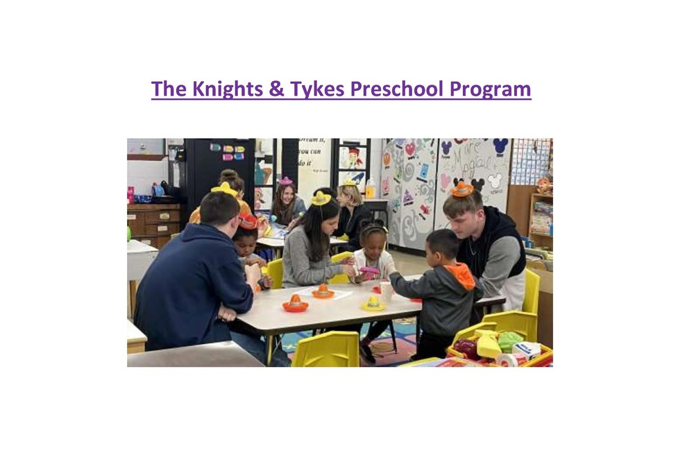 Knights & Tykes Preschool Program