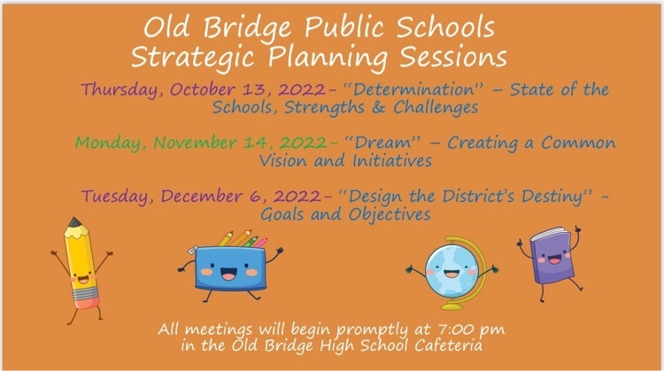 OBTPS Strategic Planning Dates