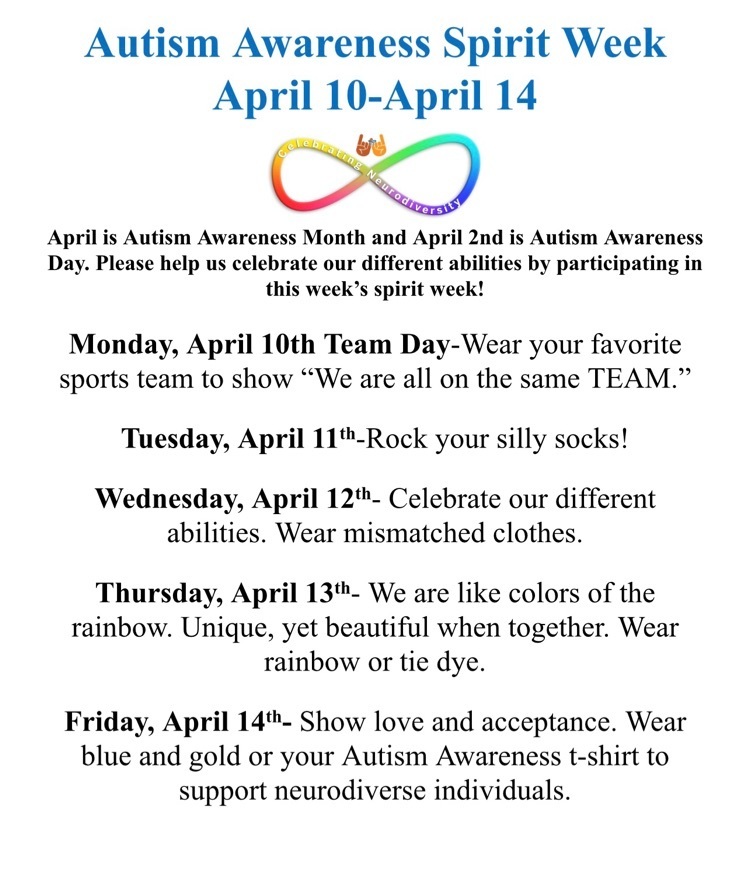 Autism awareness week